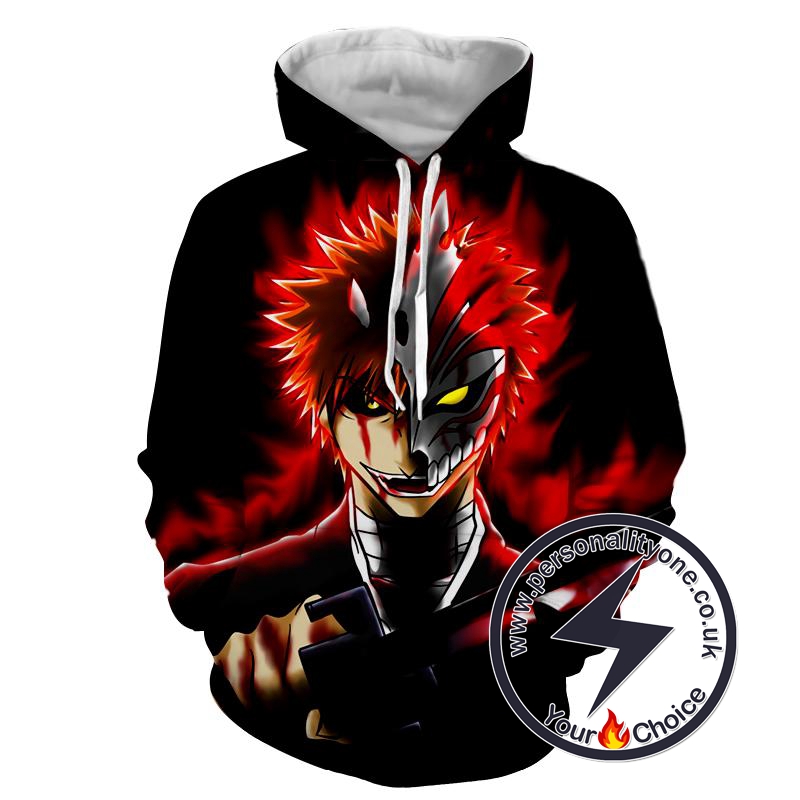 Ichigo Kurosaki - Bleach 3D - Bleach Hoodies